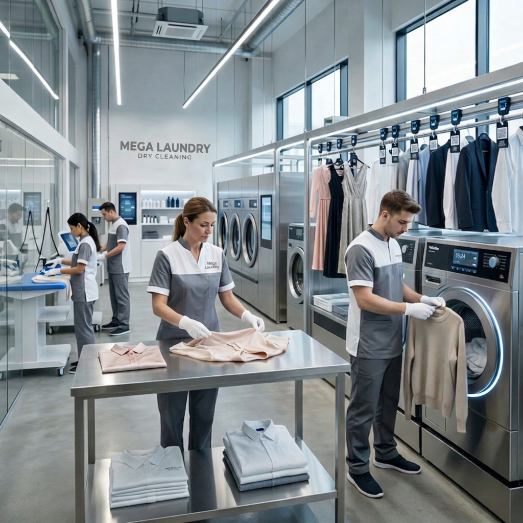 Modern Laundry Facility